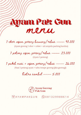 Ayam Goreng dan Rebus Pak Gun