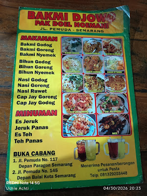 Bakmi Djowo Pak Doel Noemani