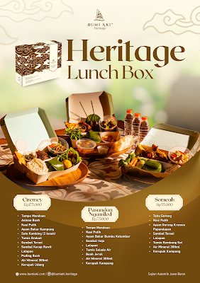 Bumi Aki Heritage Bandung - Sajian Sunda Modern, Satu Meja Tiga Generasi