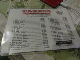 Cahaya Chinese Food