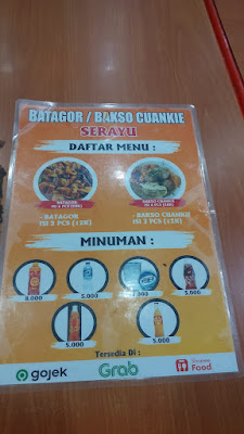 Cuanki dan Batagor Serayu Cabang Sidomukti