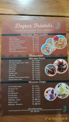 DAPUR FRIENDS SEMARANG