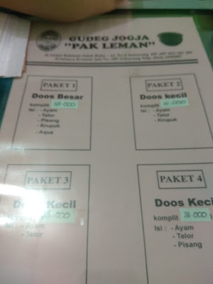 Gudeg Jogja Pak Leman