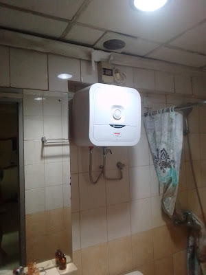 Jasa pasang water heater listrik dan gas