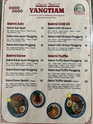 KEDAI YANGTIAM “Bakmi & Ketan Susu”