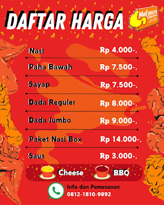 Mafaaza Fried Chicken, Ciateul