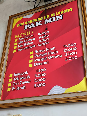Mi Bandung GG Belakang Pak Min