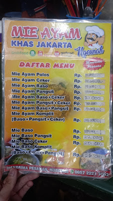 mie ayam ngeunah khas jakarta