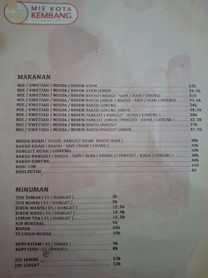 Mie Kota Kembang Mt.Haryono (Mataram)