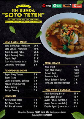 RM Sunda SOTO TETEH Pagarsih