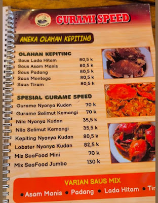 Rumah makan Gurame Speed