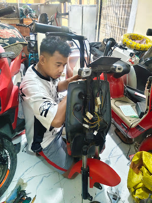 Service sepeda listrik ( home service)